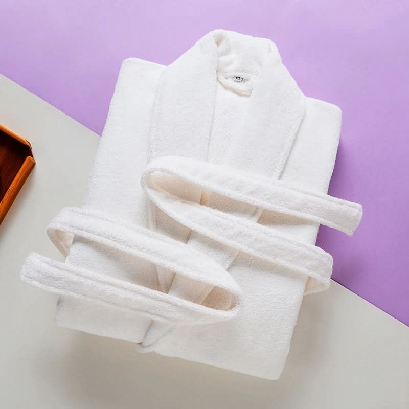 Men’s Long Fleece Bathrobe – Warm Winter Robe