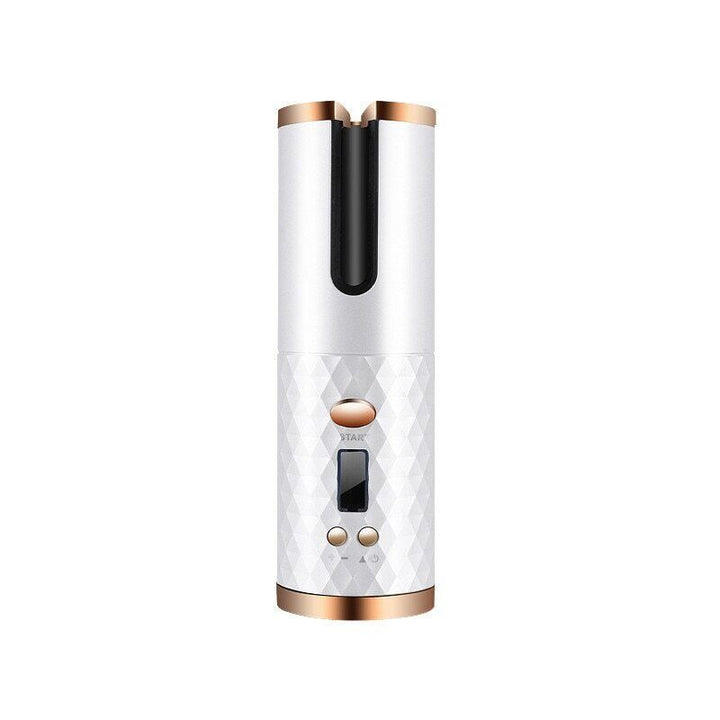 Hendrano™ Cordless Automatic Hair Curler with Ceramic Chamber and Timer