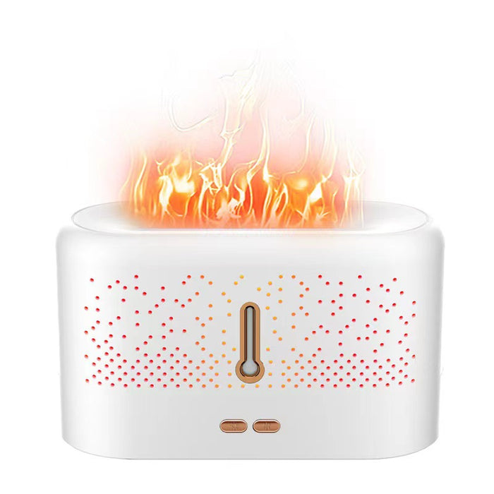 Hendrano Ultrasonic Flame Aromatherapy Diffuser in White
