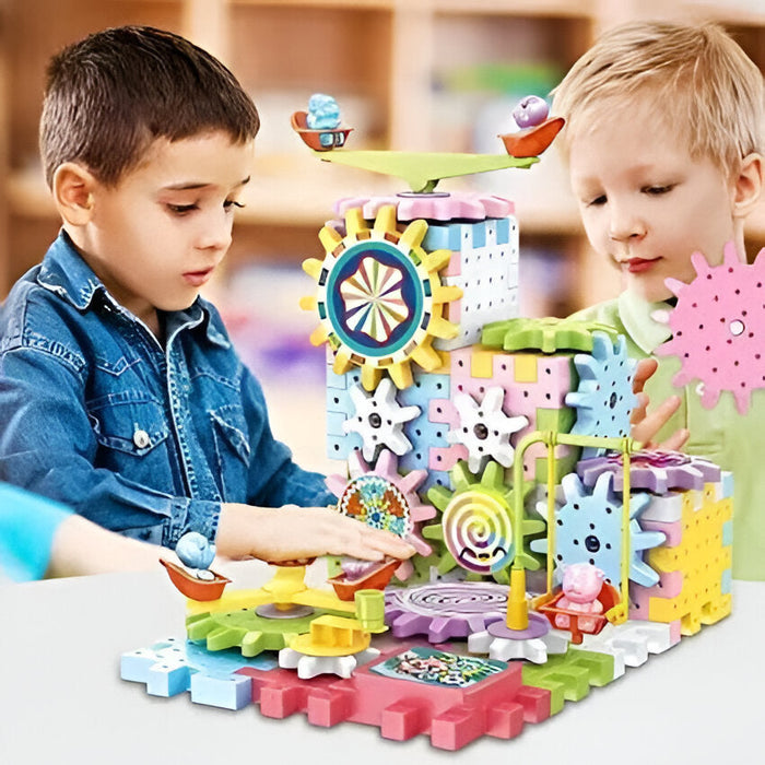 Hendrano™ Motorized Gear Building Blocks Set for Curious Young Builders