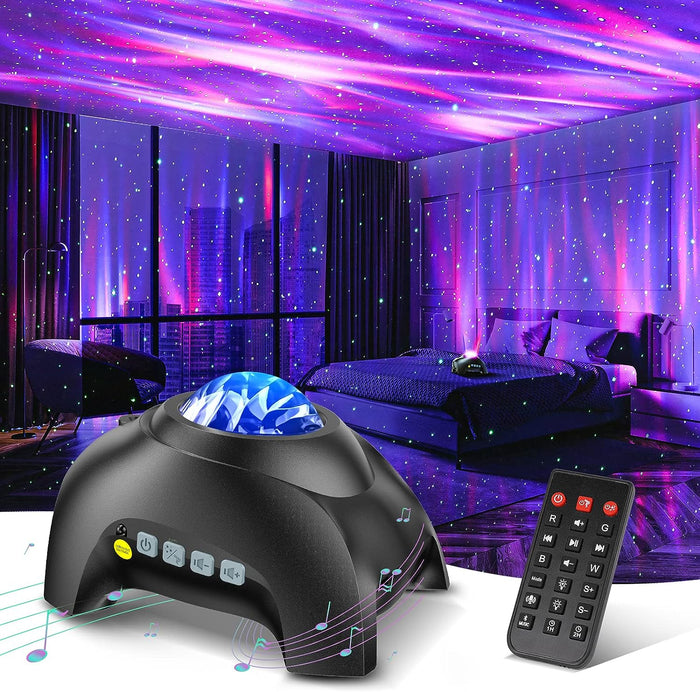 Hendrano™ Aurora Northern Lights Projector with Bluetooth Speaker