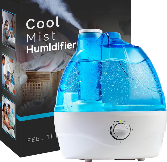 Hendrano™ Ultra-Quiet Cool Mist Humidifier with 2.2L Tank and 360° Nozzle