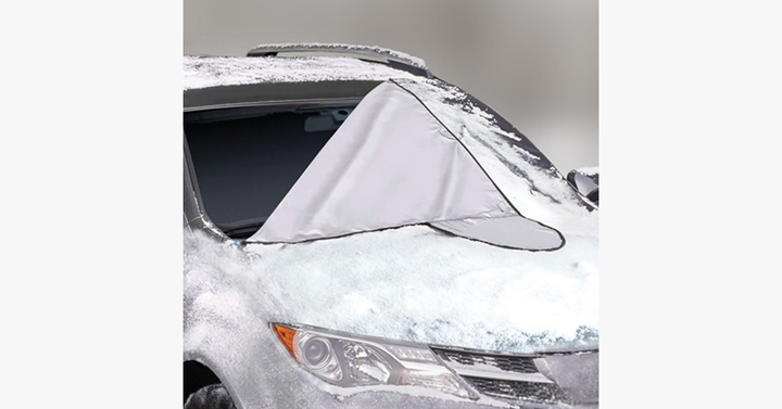 Hendrano™ Reversible Windshield Cover That Shakes Off Snow and Frost