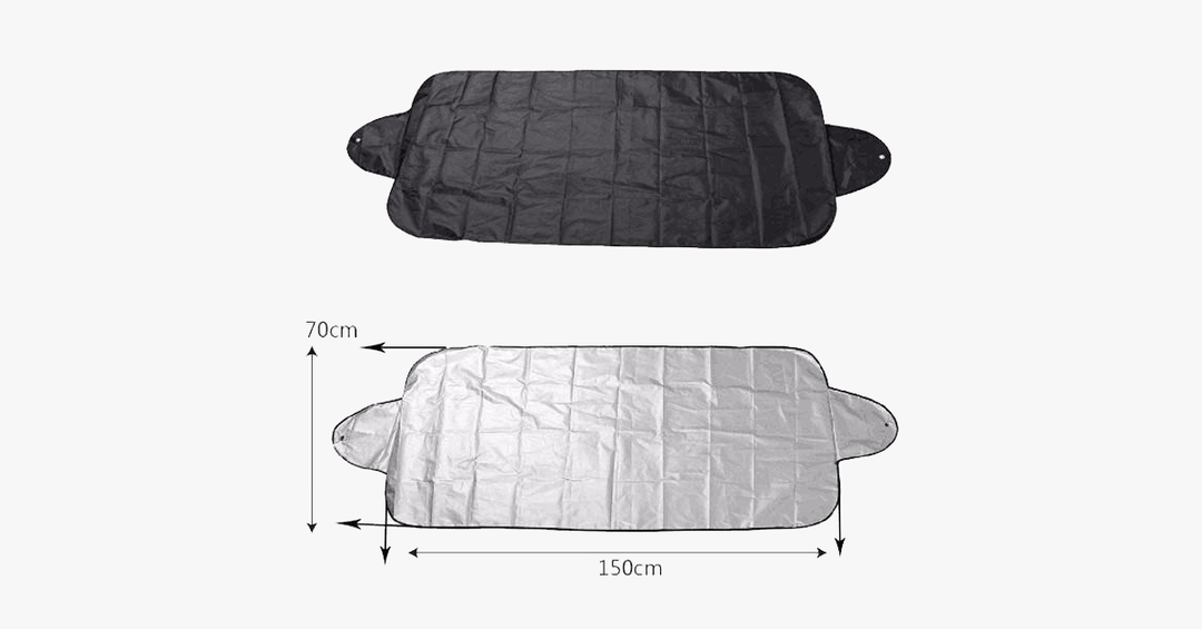 Hendrano™ Reversible Windshield Cover That Shakes Off Snow and Frost