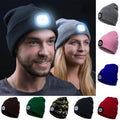 Hendrano™ LED Headlamp Beanie – Knit Hat with Hands-Free Light