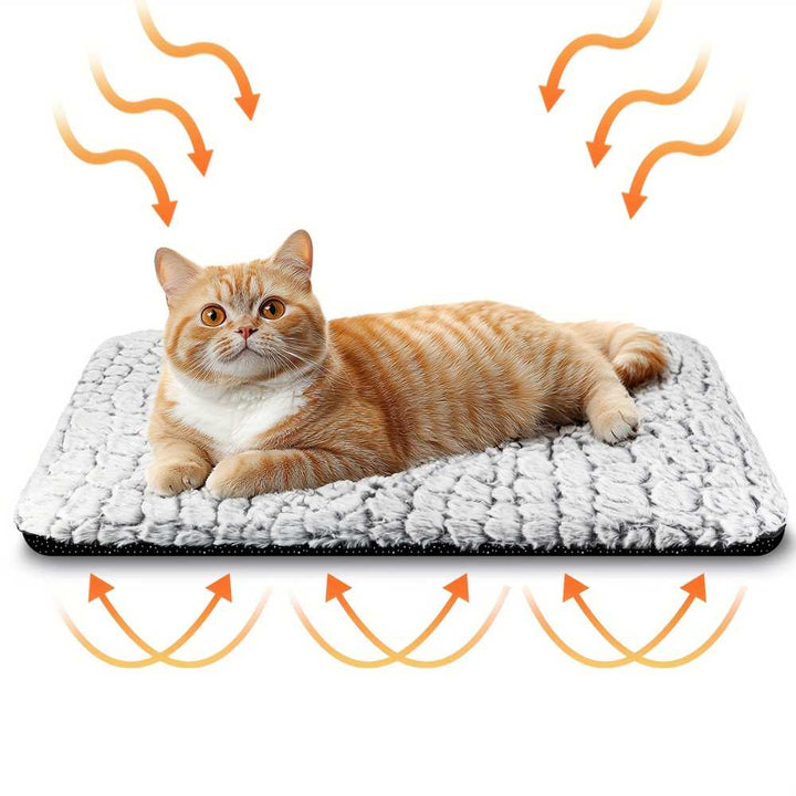 Cat Heating Pad with Removable Cover and Non-Slip Bottom