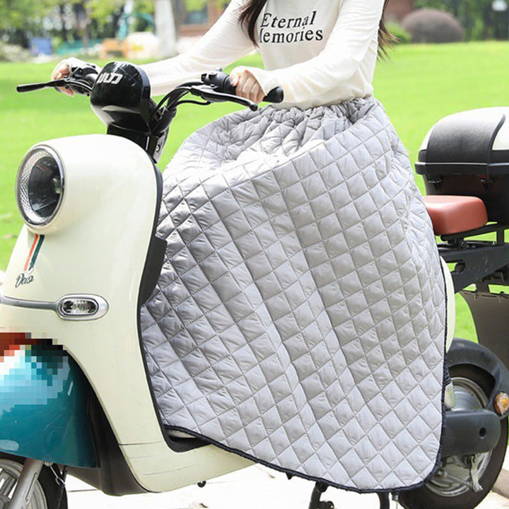 Insulated Bike Lap Cover That Keeps Wind and Rain Out