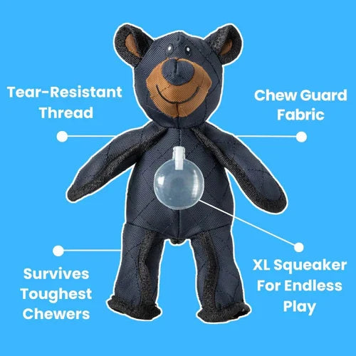 Tough Squeaky Plush Dog Toy for Aggressive Chewers