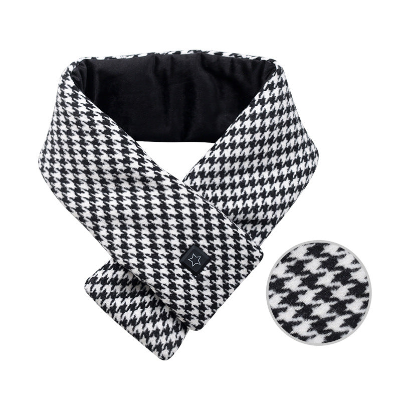 Hendrano™ Heated Neck Scarf with 3 Heat Settings, Soft Cotton