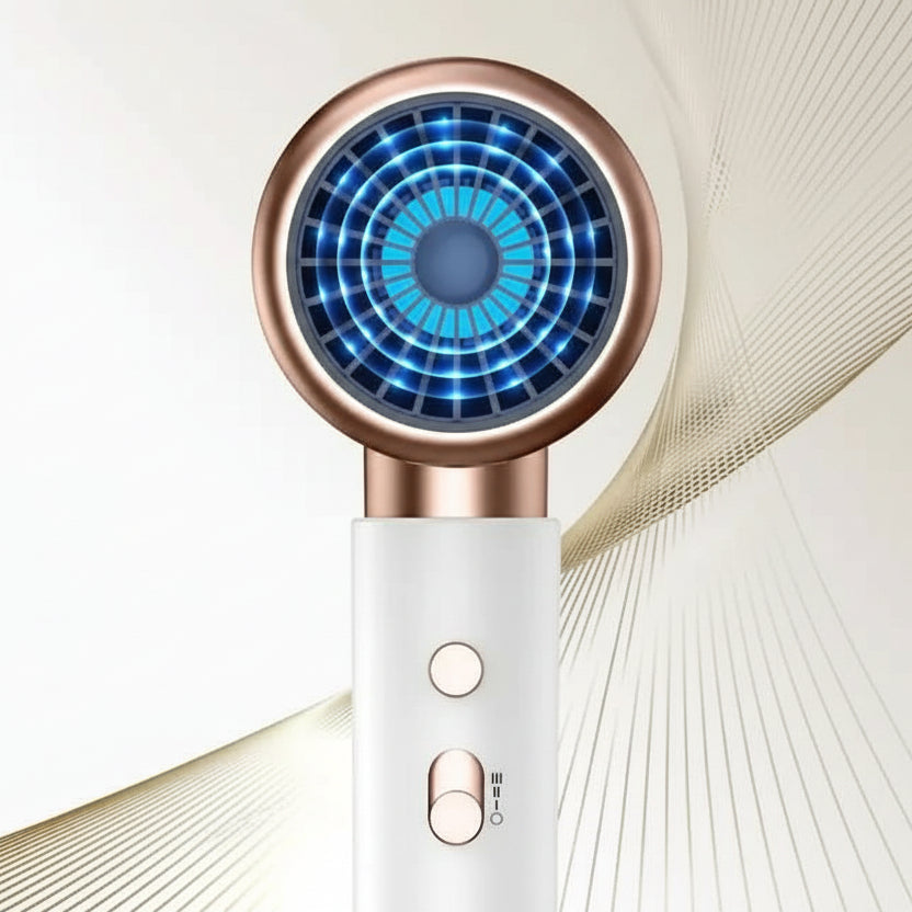 2400W Ionic Hair Dryer with Warm and Cool Air Settings
