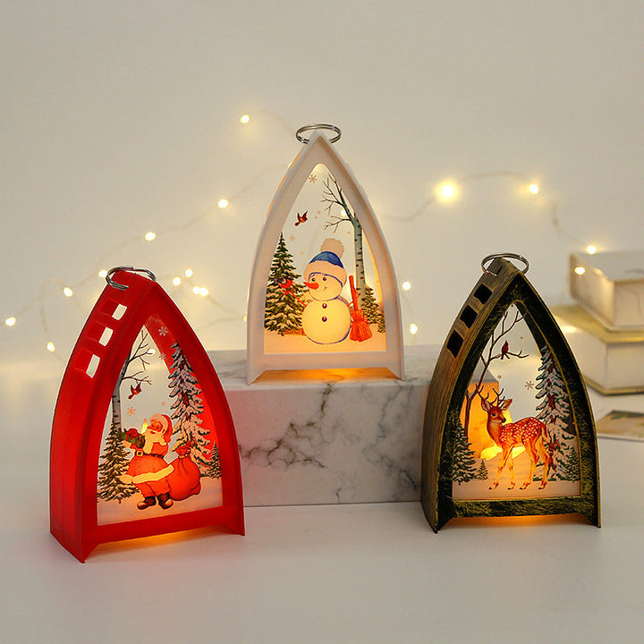 Hendrano™ Hand-Painted LED Christmas Figures – Santa, Snowman and Reindeer
