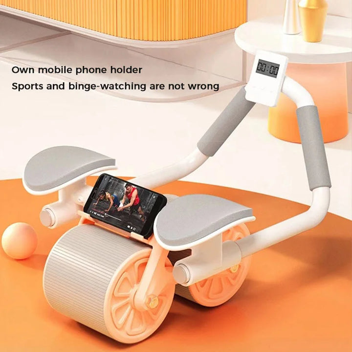 Hendrano™ Extra-Wide Ab Roller Wheel with Auto Rebound for Core
