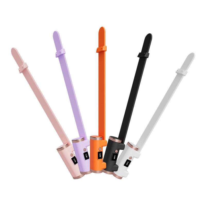 Wrist hand warmer with digital display