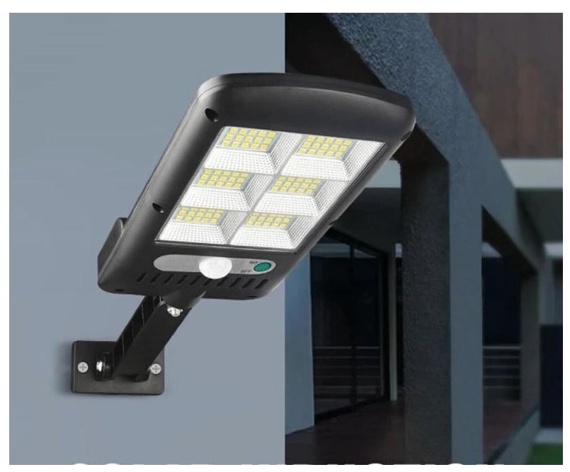Solar LED Outdoor Light with Motion Sensor and Remote Control
