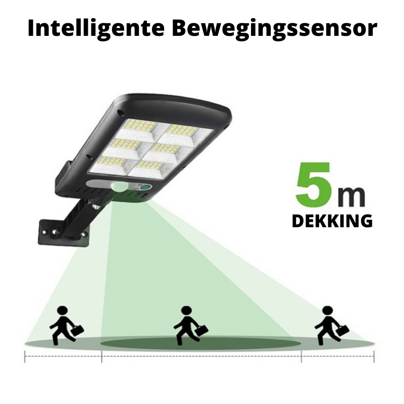 Solar LED Outdoor Light with Motion Sensor and Remote Control