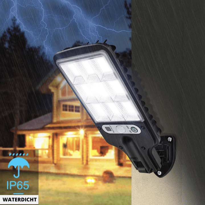 Solar LED Outdoor Light with Motion Sensor and Remote Control