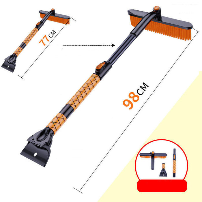 Hendrano™ Extendable Snow Brush and Ice Scraper with Swivel Head