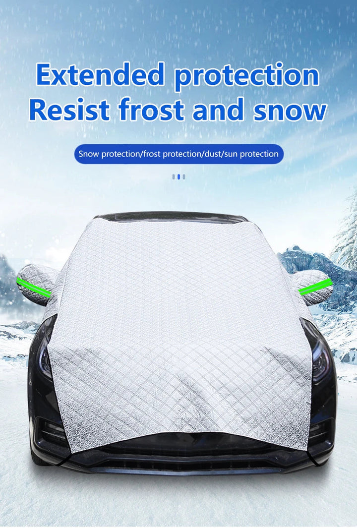 All-Weather Windshield Cover for Frost, Snow and Summer Sun