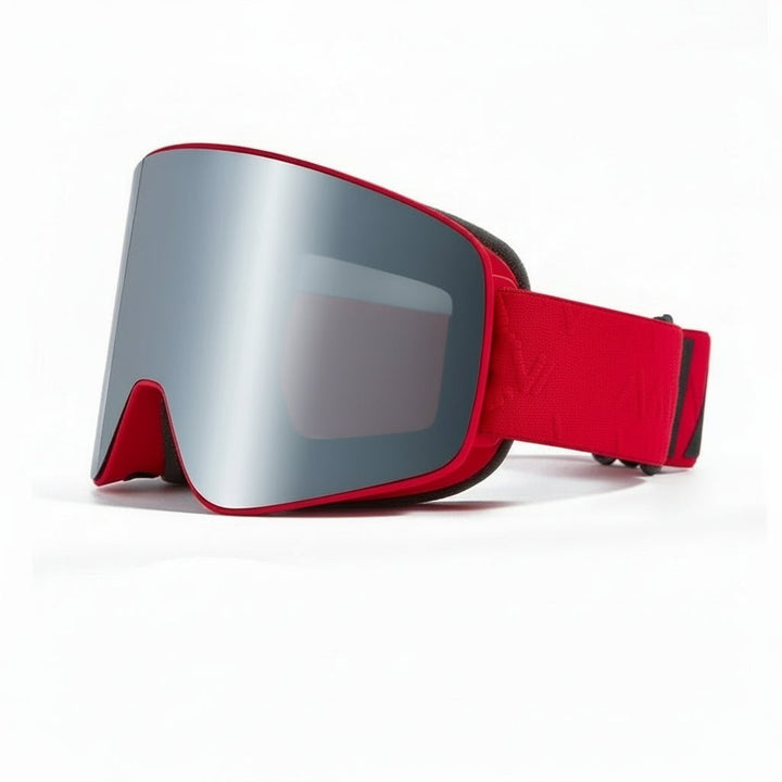 Magnetic Ski Goggles with Quick-Change Double-Layer Lens
