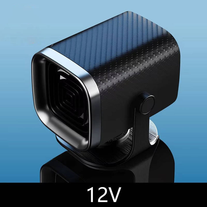 12V/24V Ceramic Car Heater &amp; Windshield Defroster, 360° Rotating