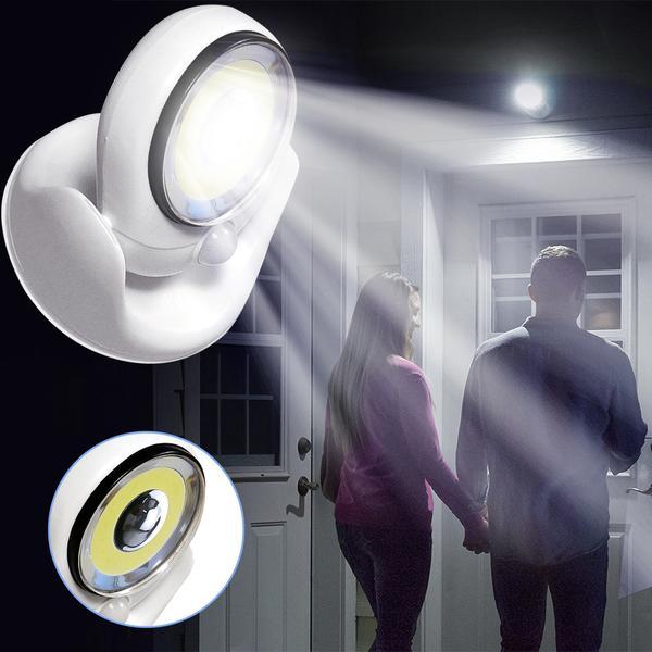 Wireless Motion Sensor LED Outdoor Light with Magnetic Mount