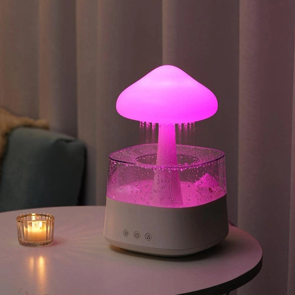 Hendrano™ Rain Cloud Humidifier with Soothing Rain Sounds &amp; Color Light