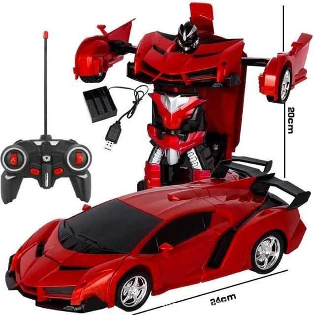 Transforming Remote Control Car – Robot and Sports Car in One