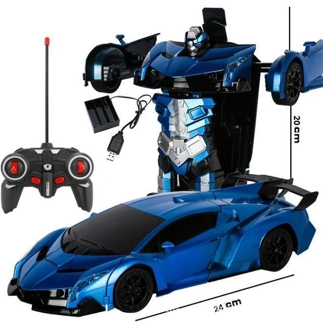 Transforming Remote Control Car – Robot and Sports Car in One