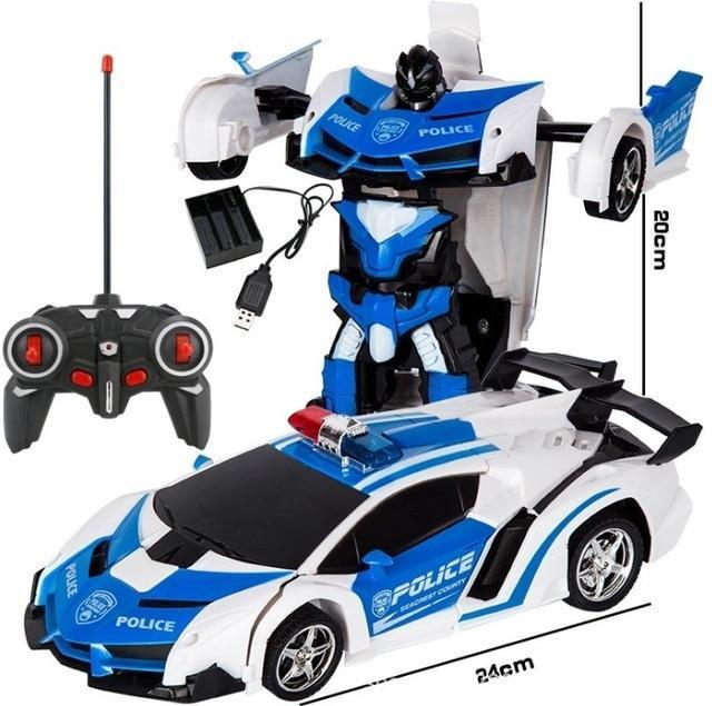 Transforming Remote Control Car – Robot and Sports Car in One
