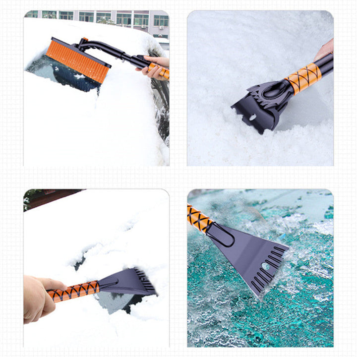 Hendrano™ Extendable Snow Brush and Ice Scraper with Swivel Head
