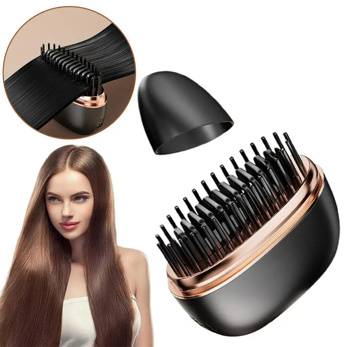 Hendrano™ Cordless 2-in-1 Ceramic Straightening Comb for Travel