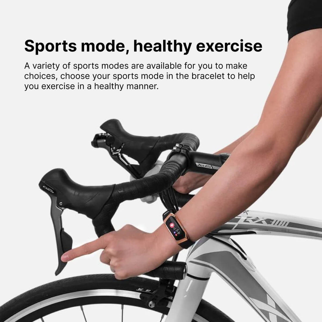 Fitness Smartwatch with Sleep, Heart Rate and Step Tracking
