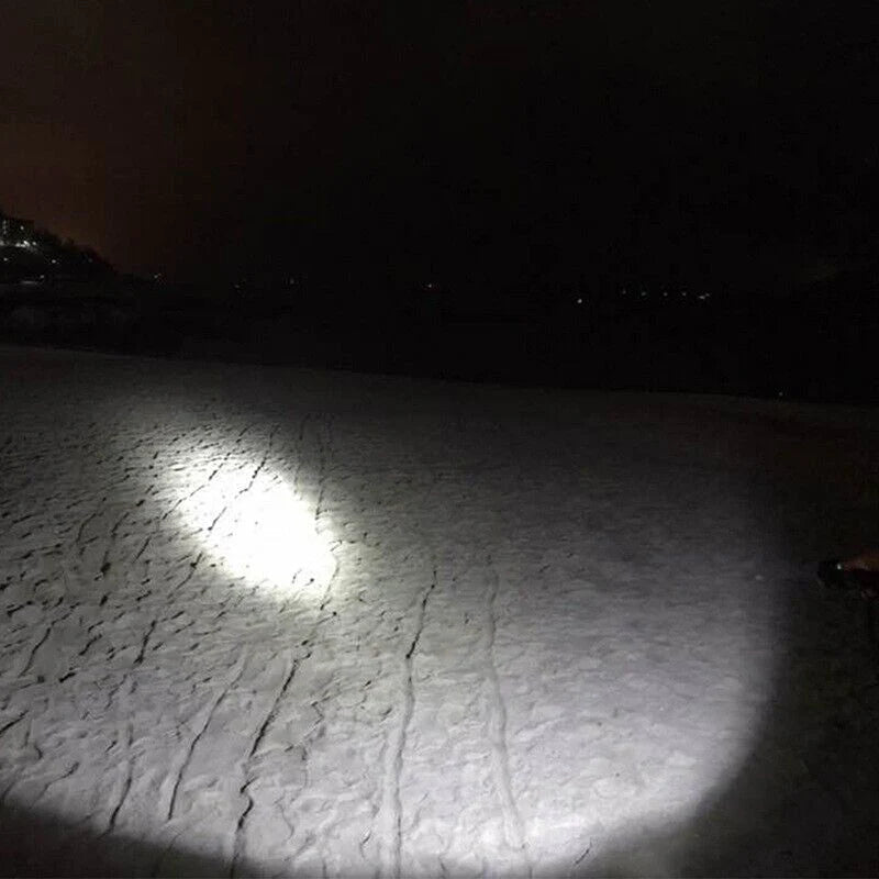 Hendrano™ Super Bright Rechargeable LED Flashlight with Zoom and 4 Modes