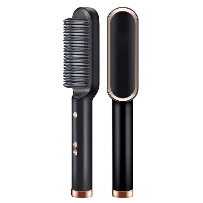 Hendrano™ Heated Hair Straightening Brush with 5 Temperature Settings
