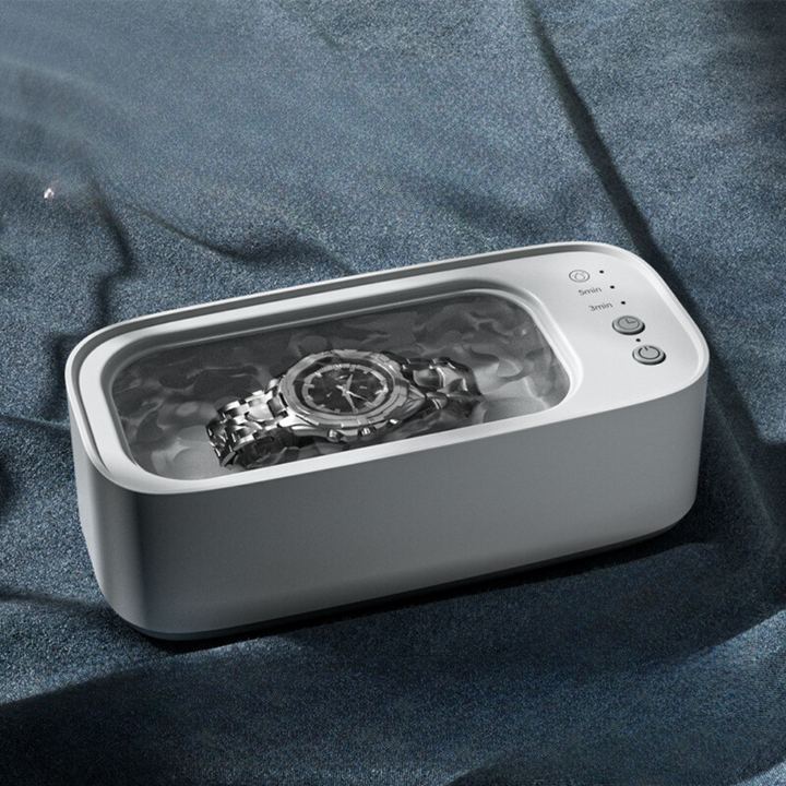 Ultrasonic Jewelry and Eyeglass Cleaner with Auto Shut-Off