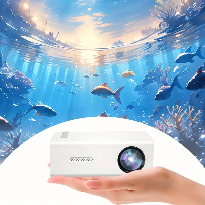 Hendrano™ Portable HD 720P Mini Projector with Fast Focus and Wi-Fi