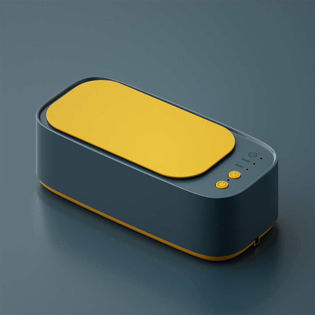 Ultrasonic Jewelry and Eyeglass Cleaner with Auto Shut-Off