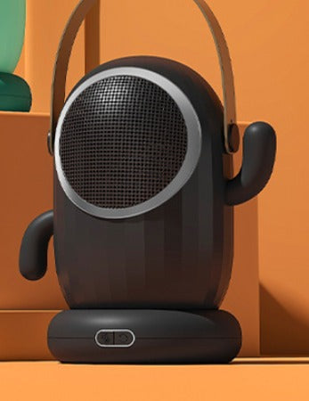 Hendrano Cactus Space Heater for Desk with Carry Handle