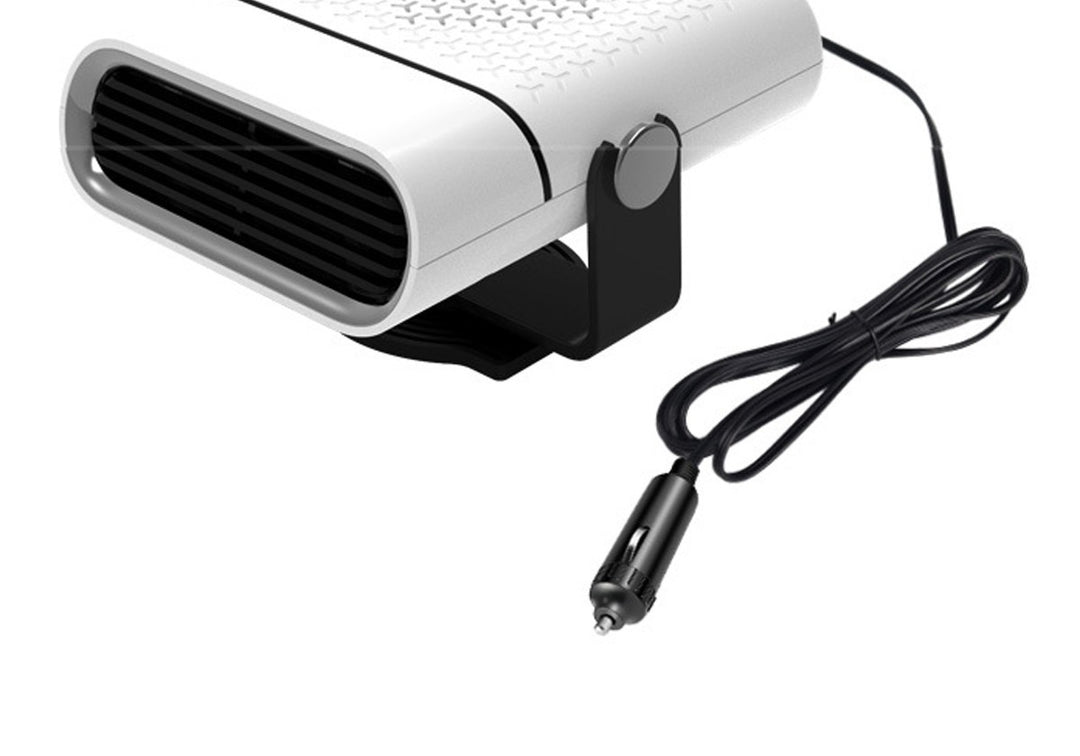 Compact car heater and windshield defroster
