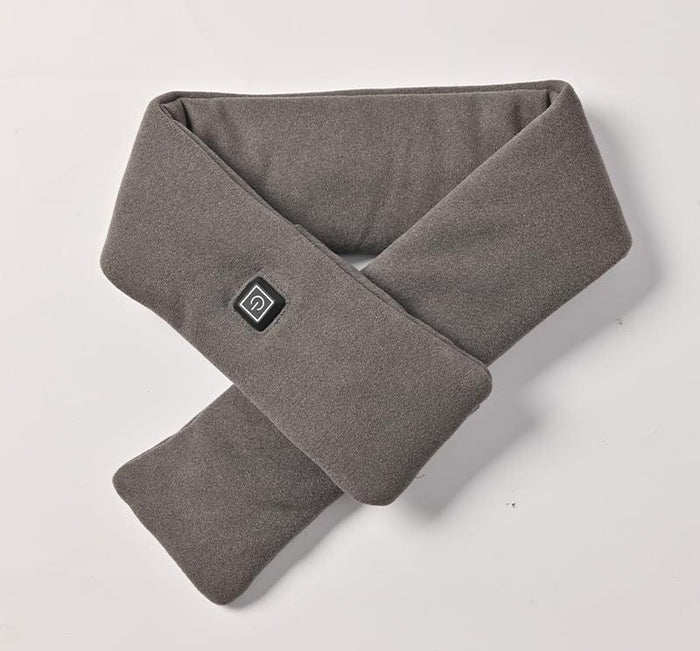 Hendrano USB Heated Scarf in Mink Fleece with 3 Heat Levels