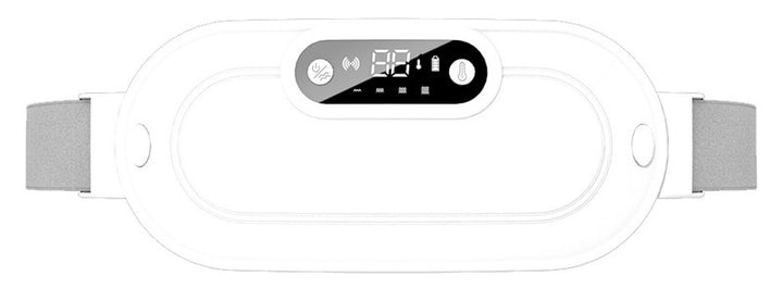 Pink cordless heated belt with LED display