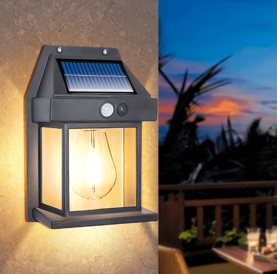 Solar Spotlight with Motion Sensor, Waterproof and Wire-Free