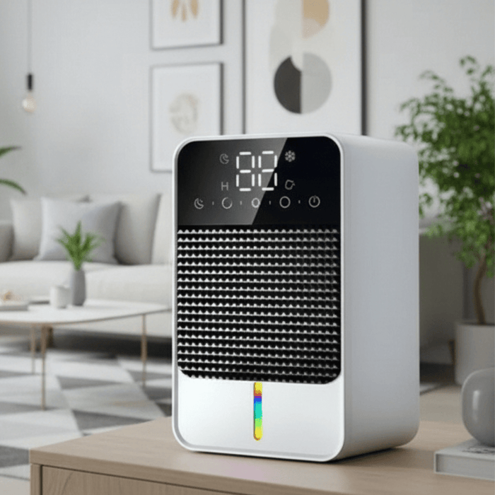 Hendrano™ 25W Dehumidifier with LED Touch Panel and 1500 ml Water Tank