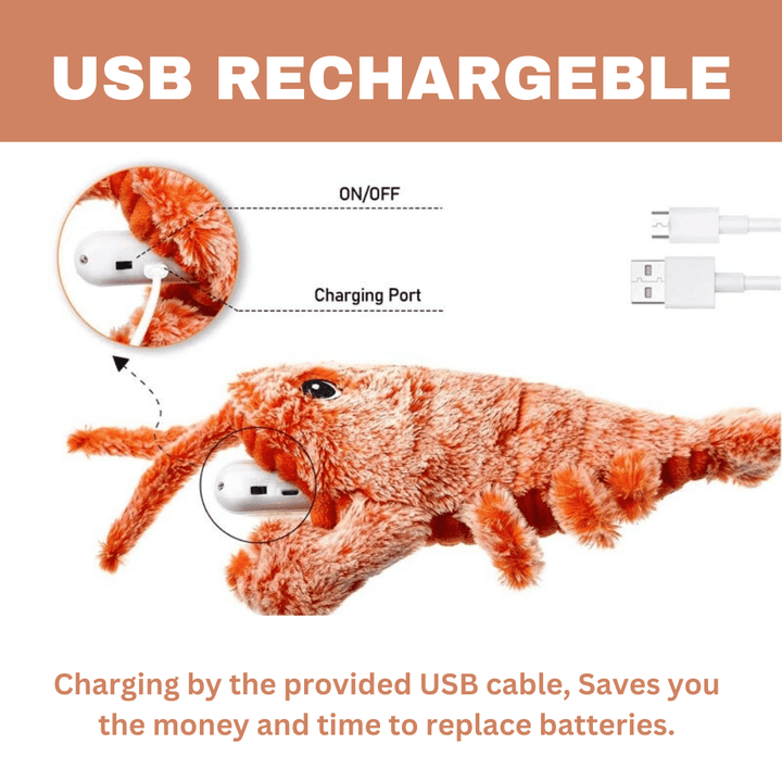 Floppy Lobster Dog Toy with Lifelike Texture for Playtime