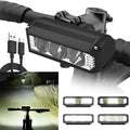Hendrano™ Rechargeable LED Bike Light with IPX6 Waterproof Housing