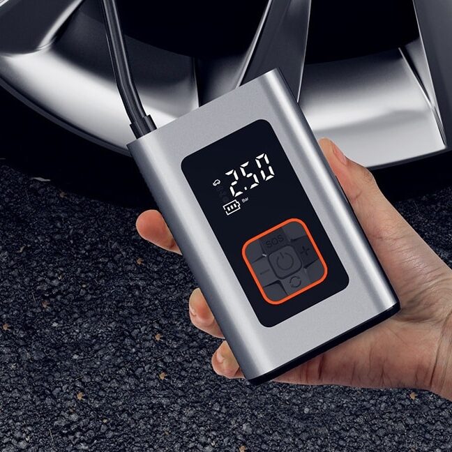 Hendrano™ Portable Electric Tire Inflator with Auto Shut-Off