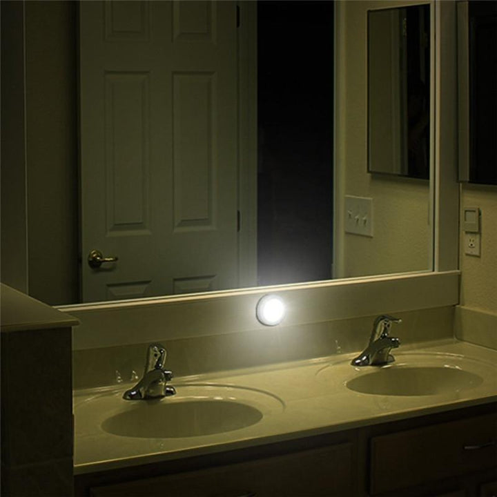 Wireless Motion Sensor LED Night Light with Stick-On Mount