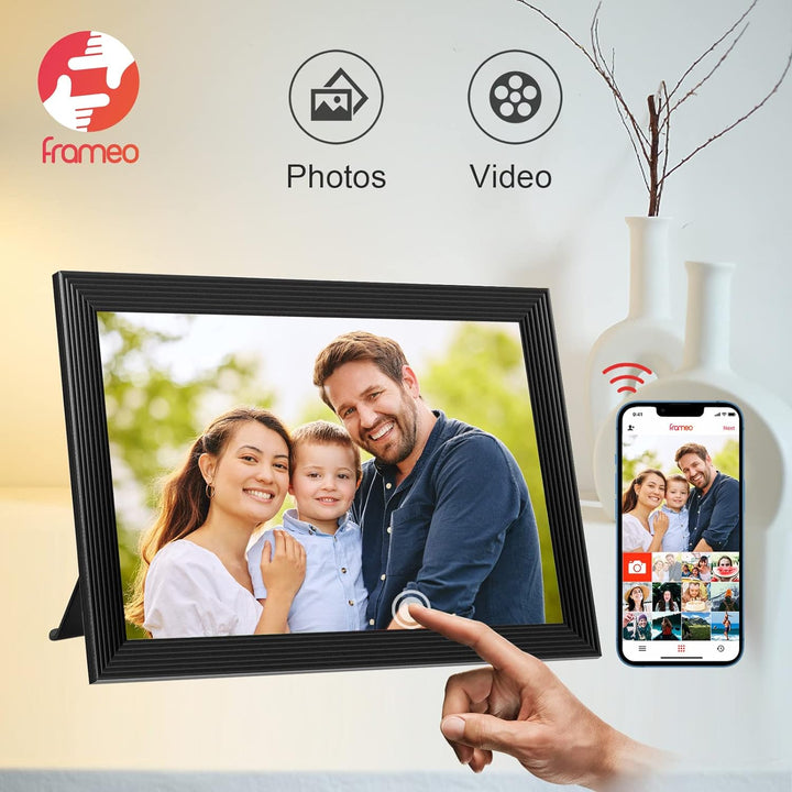 10.1" Wi-Fi Digital Picture Frame with Video and App Sharing