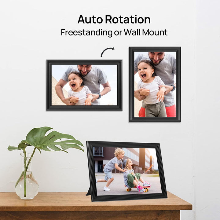 10.1" Wi-Fi Digital Picture Frame with Video and App Sharing