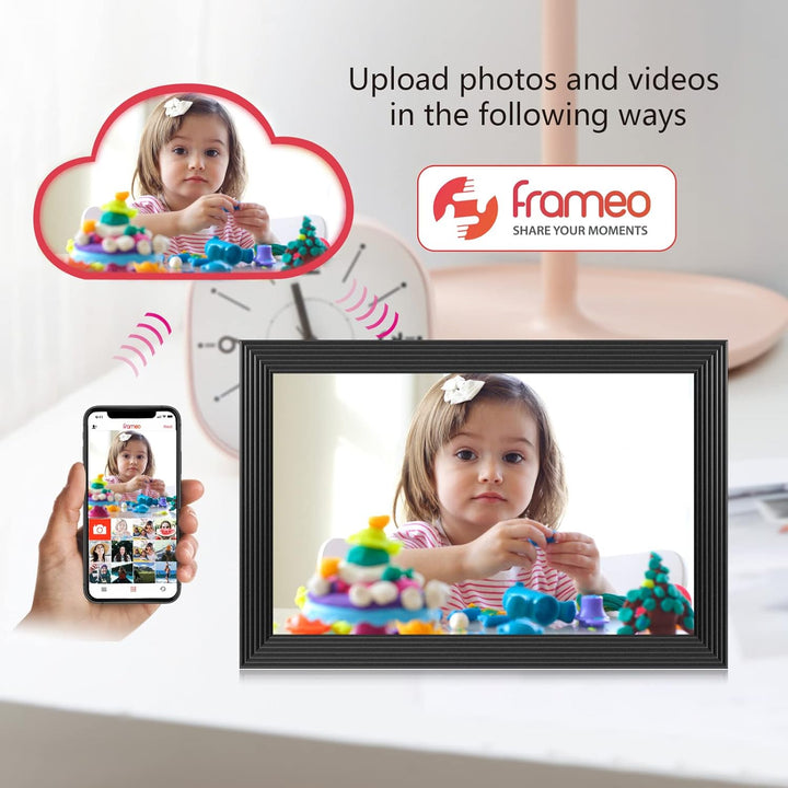 10.1" Wi-Fi Digital Picture Frame with Video and App Sharing